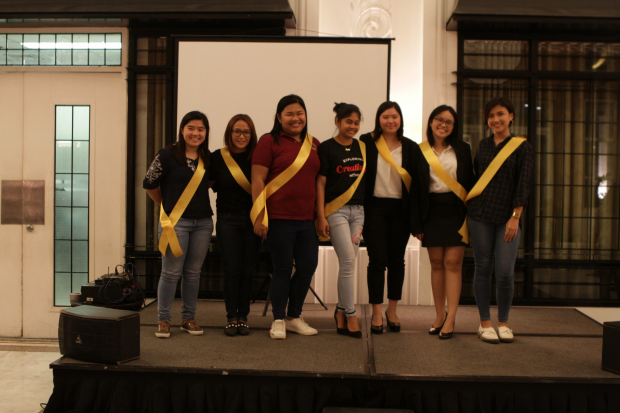 The new officers of the Enderun Entrepreneurship Society (EES)