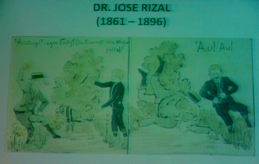 Rizal cartoonist