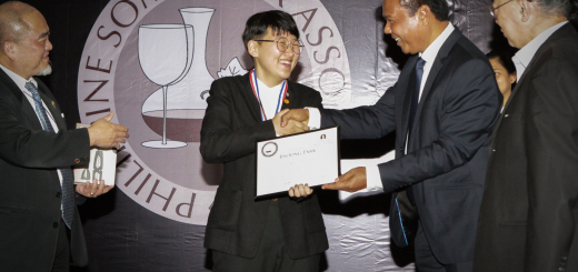 Enderun Colleges student Jiyoung Park tops the Junior Category of the 3rd Philippine Sommelier Competition.